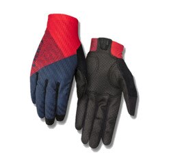 Giro Riv'ette Cool Skin Glove Women's in Tri Split Red and Midnight Blue